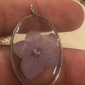 Purple pastel pendant
